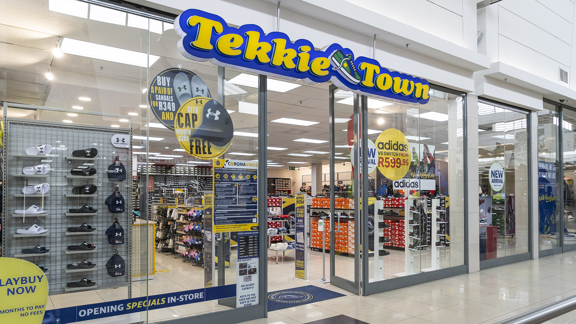 Tekkie town vaal on sale mall