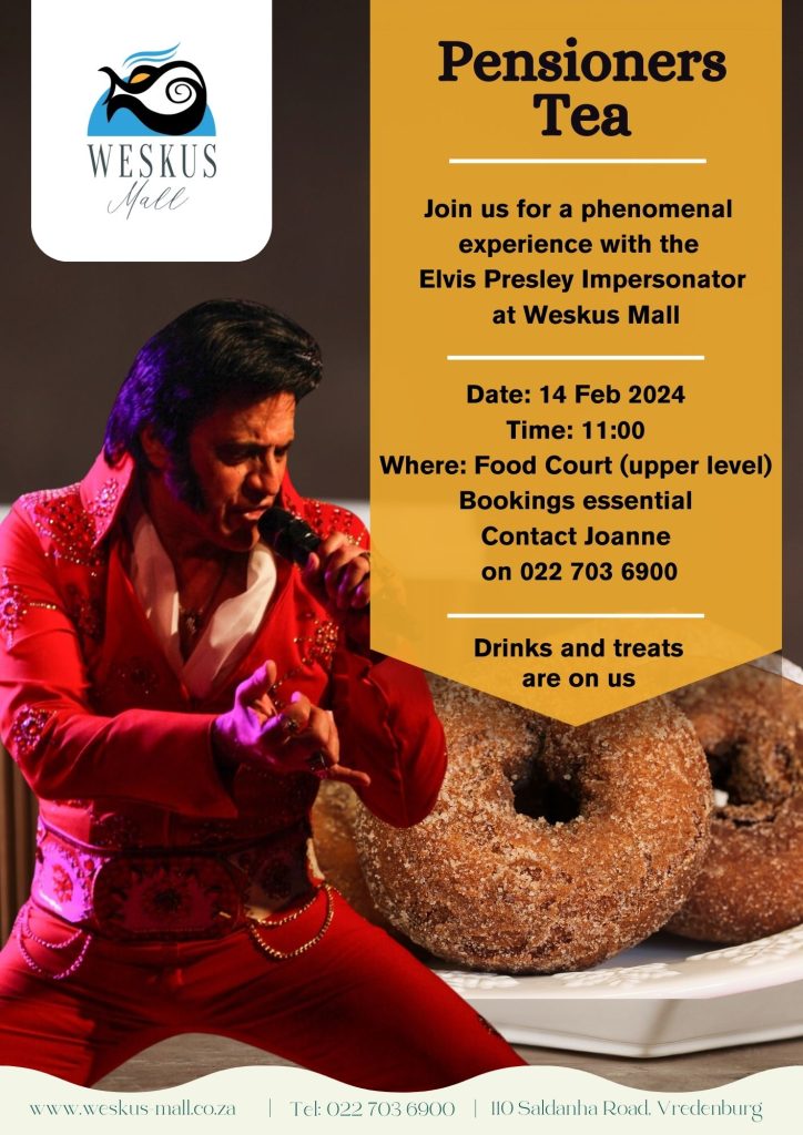 Elvis Presley Pensioners Event 14th February 2024.