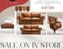 SALE ON IN STORE - Special with Wingback