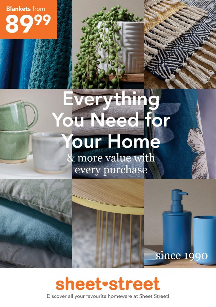 Get the look your home deserves from SheetStreet!