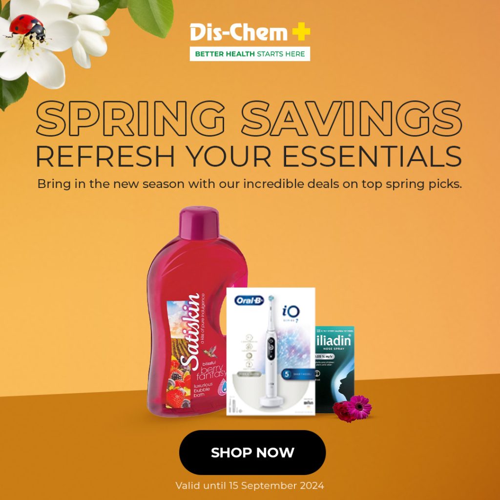 Spring Savings with Dischem!