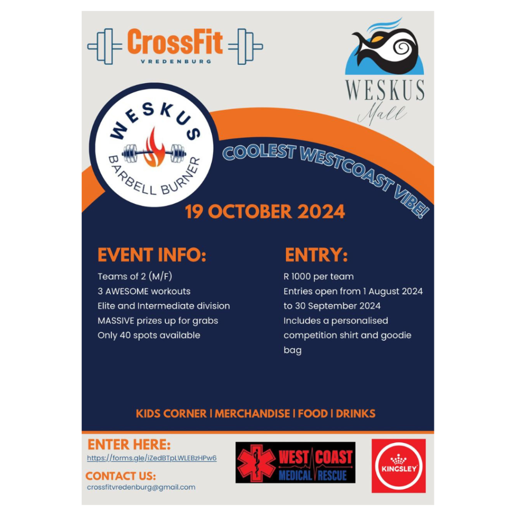 Weskus Barbell Burner Challenge 2024